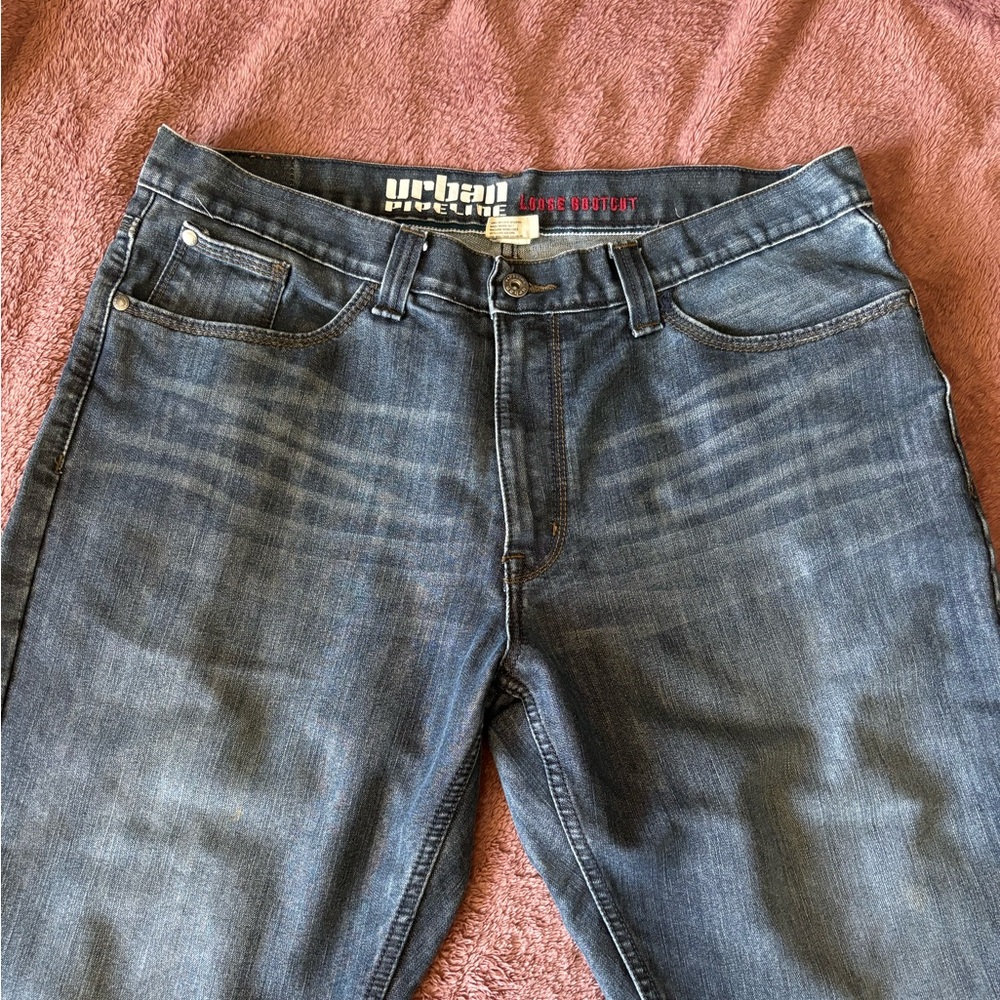 Men's Bootcut Dark Wash Jeans